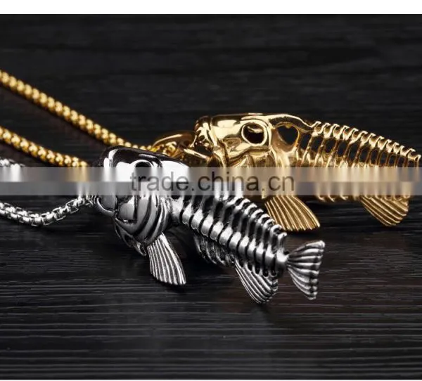 Professional Stainless Steel Jewelry Making Supplies Special Gift Fish Design Pendant photo-4