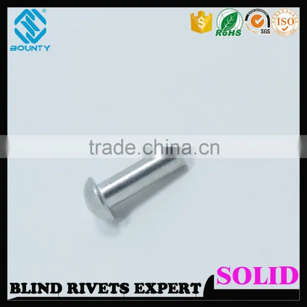 ZINC PLATED PAN HEAD STEEL SOLID RIVETS photo-6