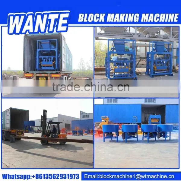 QT40-1semi Automatic Brick Machine for Myanmar photo-4