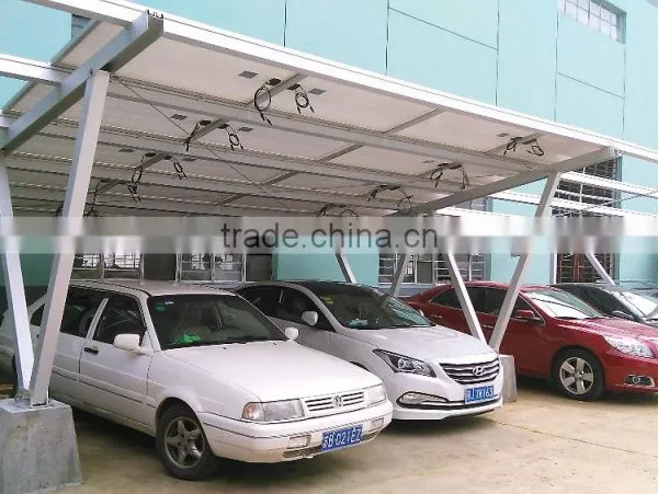 Waterproof Carport Set of the Solar Structural Carport Photovoltaic Stand photo-3