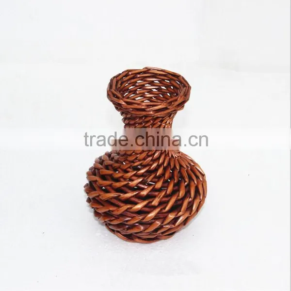 Beautiful Wicker Flower Basket for Home Decoration photo-2