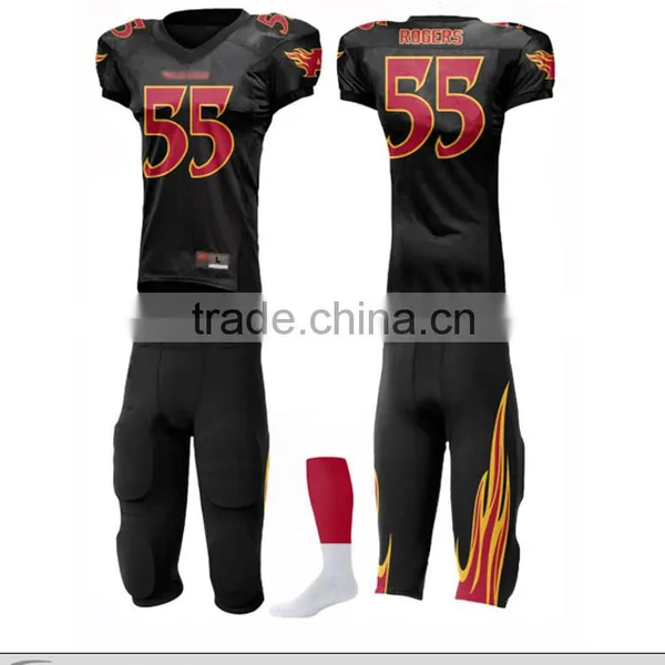 Cheap Kids American Football Jersey/ Spandex American Football Uniforms photo-5