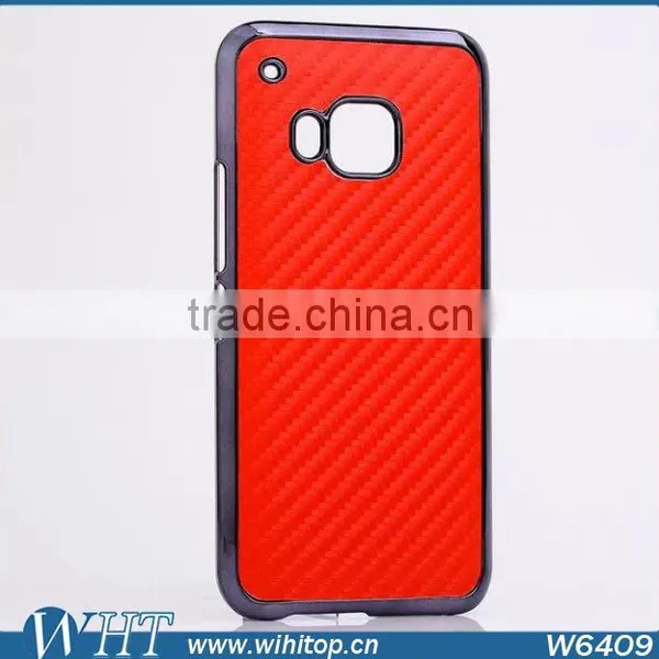 Carbon Fibre Skin & Chronr PC Cover Case for HTC ONE M9 photo-3