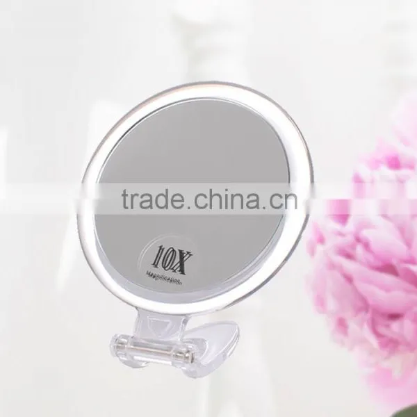20x Folding Table Stand Cosmetic Mirror 15x Handheld Makeup Mirror photo-4