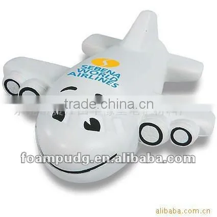 Hot sale new design PU foam plane toy