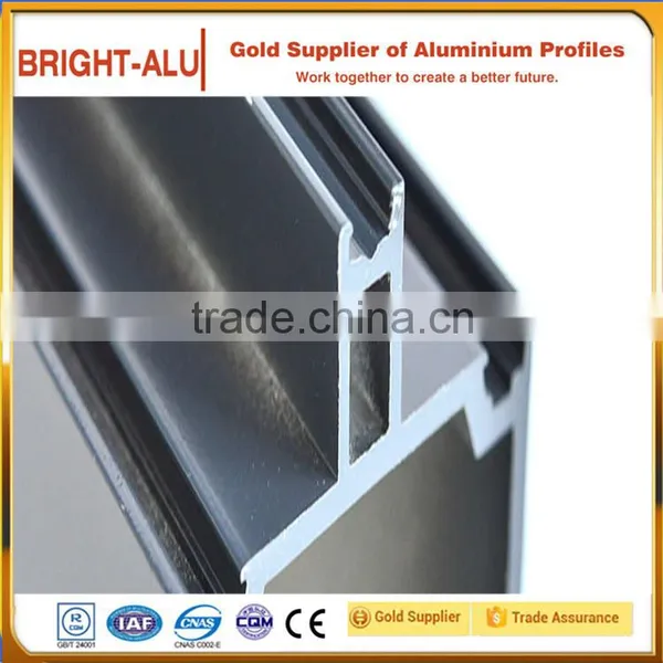 Power Coating Aluminum Glass Curtain Wall Price photo-3