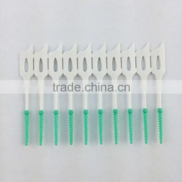 New interdental brush toothpicks