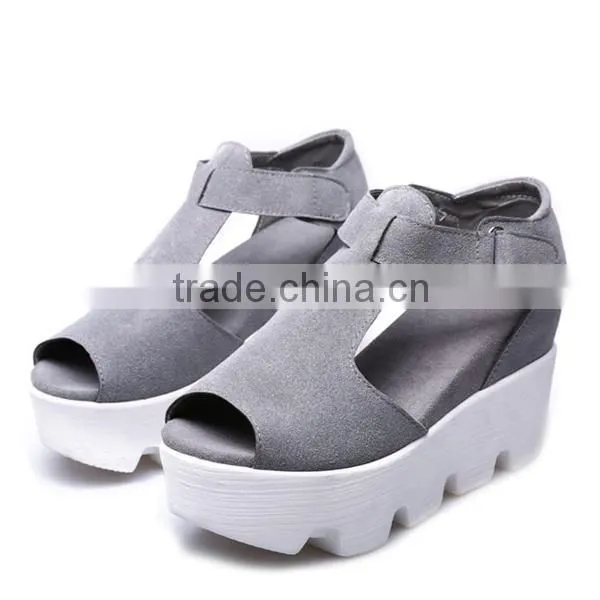 China Wholesale High Heels Women Platform Shoes photo-2