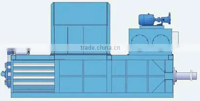 High Competitive Horizontal Closed Door Baler for the Plastic Bottles Package photo-5