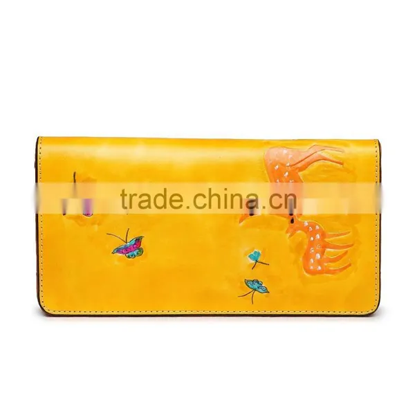 2016 Women Purses Handbags Wallet Carteras Mujer Monederos Long Zip Wallet photo-3