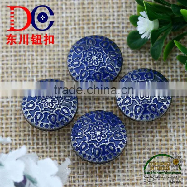 Fashion Design Custom Round Zinc Alloy Metal Jeans Button for Jean Garment photo-4