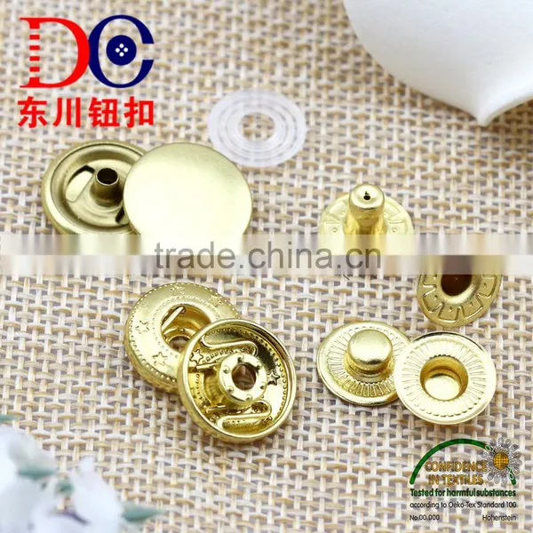 Oeko-tex100 Brass Tin Metal Snap Button Snaps Custom Metal Button Manufacture photo-4