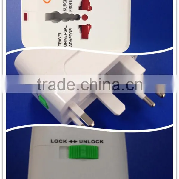 New universal international travel power multiple plug adapter