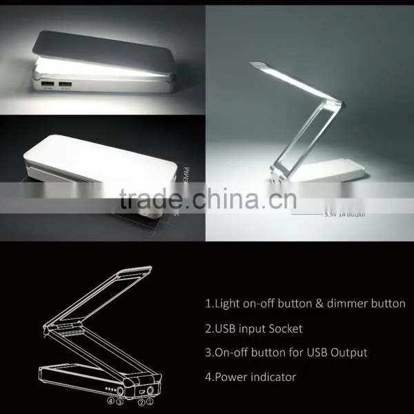 LED Light Source 4w Rechargeable Adjustable Brightness LED Reading Light 0.9m photo-4