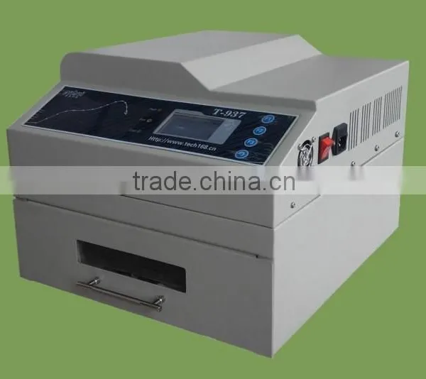 New SMT Leadfree Reflow Oven T-937 From Taian Puhui, ir and Hot Air Oven photo-2