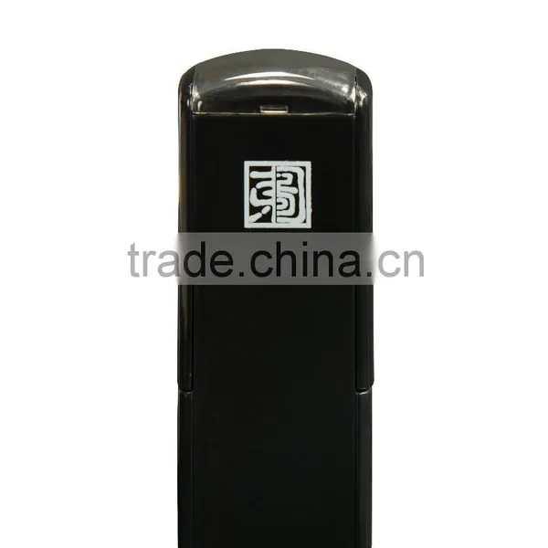 Square 20x20mm Self Inking Stamp Plastic ABS Office Use Rubber Stamp photo-2