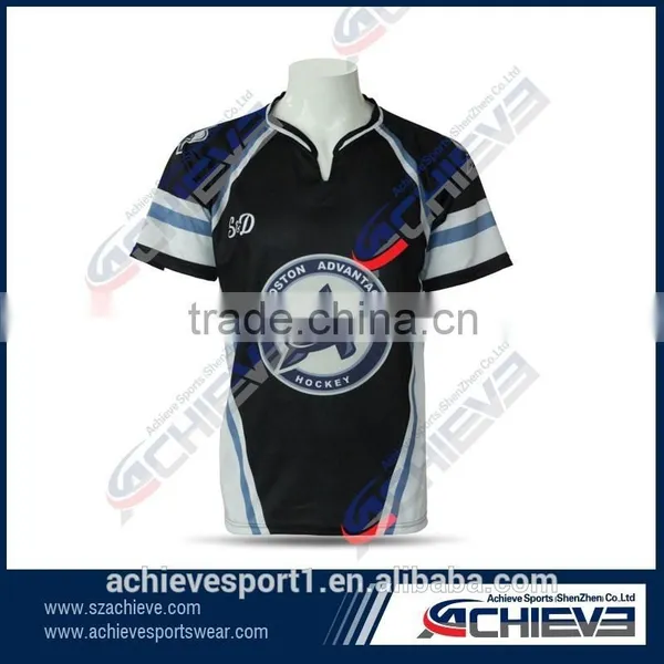 Custom Sublimated Cheap European Rugby Jersey photo-4