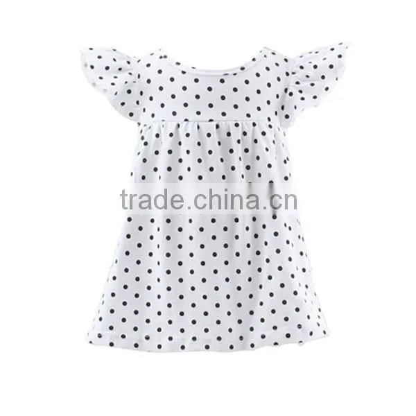 The Latest Fashions Children's Boutique Clothing Polka Dots Baby Girls Dress Princess Dress photo-2