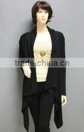 2011-LS122 LADIES PONCHO CARDIGAN SWEATER