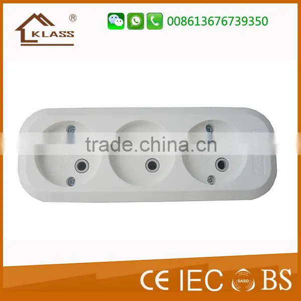 Multi Electrical Flexible Socket Extension/ Electrical Extension Socket 3/4/5gang Russia photo-4