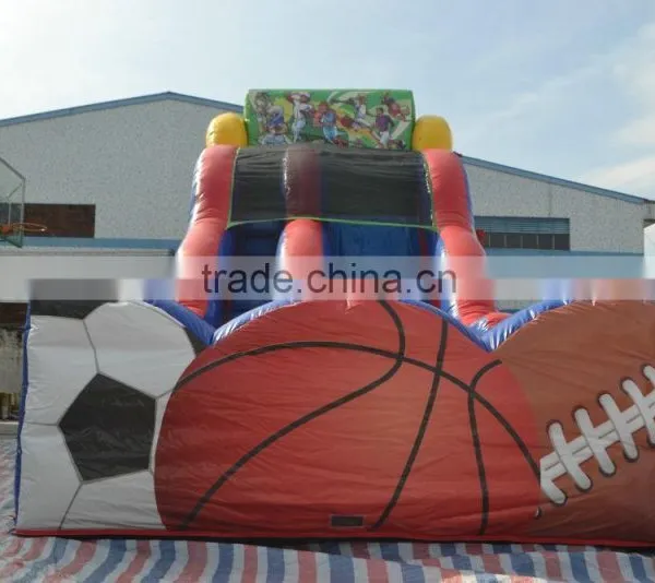 2016 Durable Pvc Material US Market Water Inflatable Sport Slide photo-6