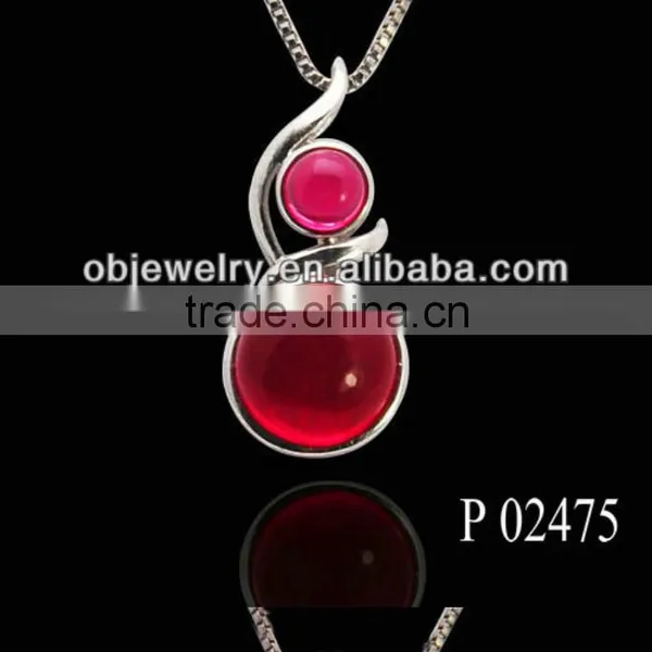 Jewelry Factory Wholesale You Are Best Fashion Ruby Necklace Pendant Jewelry photo-3