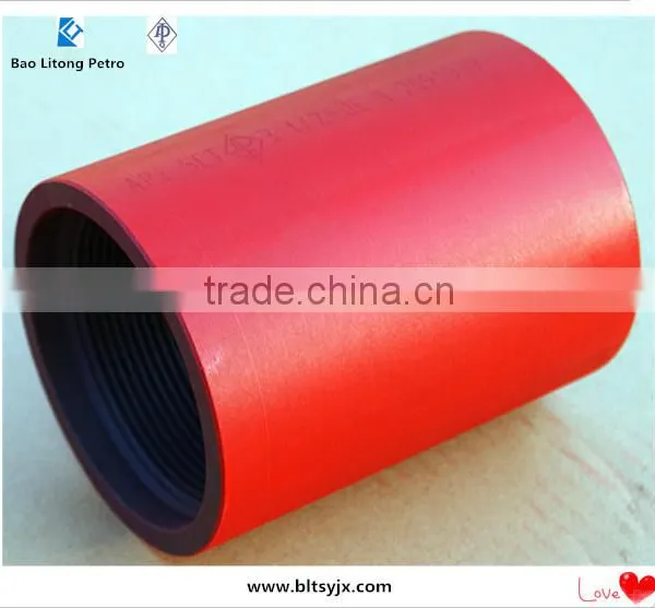 High Quality API 5ct 4 1/2" J55/K55 OCTG Tubing Couplings photo-2