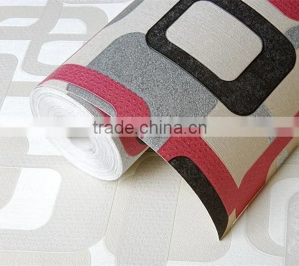 High Quality Living Room Wallpaper With PVC Material photo-4