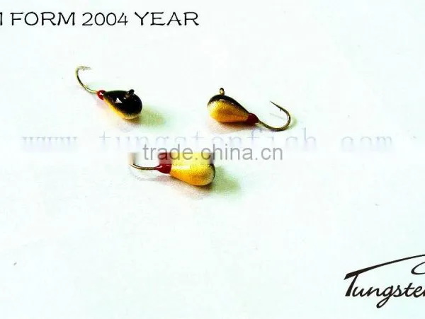 Painted Ball Ice Jig With an Eyelet Fishing Tackle for Ice Fishing photo-4