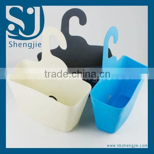 Trade Assurance Wholesale With Handle Laundry Plastic Bathroom Basket/PLASTIC BASKET Bathroom Basket With Handle