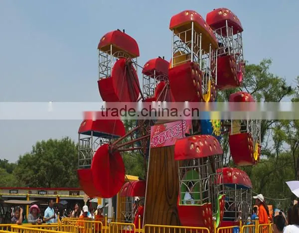 Small Kids Children Playground Mini Ferris Wheel for Sale photo-3