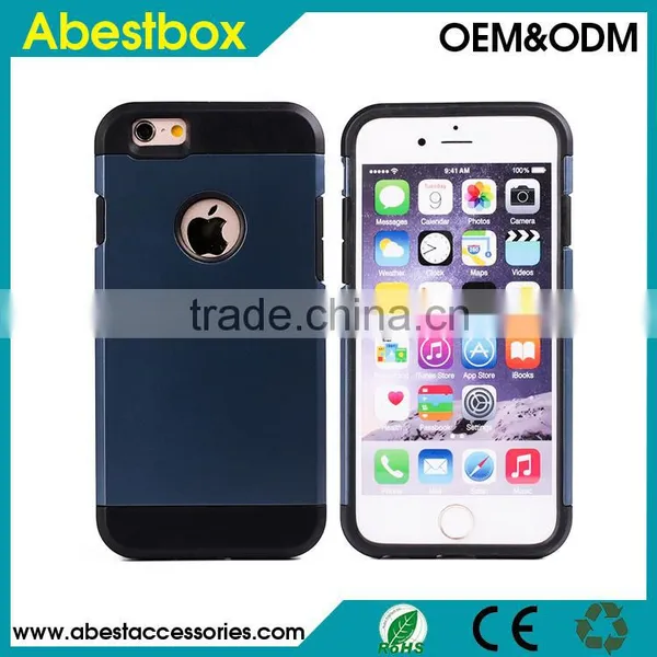 Hybrid PC+TPU Tough Armor Color Hard Case Cover for Samsung Galaxy S6 Plus photo-2
