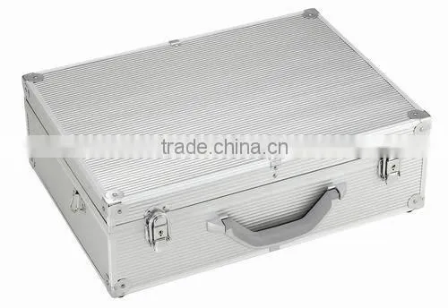 Silver Aluminium Tool Case /attache Case Hard Briefcase photo-3