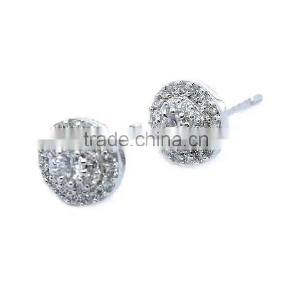 Top Quality 925 Sterling Silver Australian Silver Fashionable Design Stud Earrings photo-2