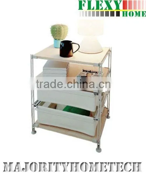 HOT! Metal and Wood Dining Side Table