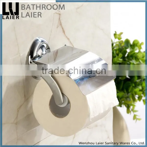 4333 Modern Kitchen China Goods Wholesale Zinc Bathroom Fittings Toilet Paper Holder With Cover photo-2