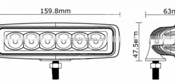IP67 Waterproof 18w Led Work Lights Round Led Lighting for Boats photo-4