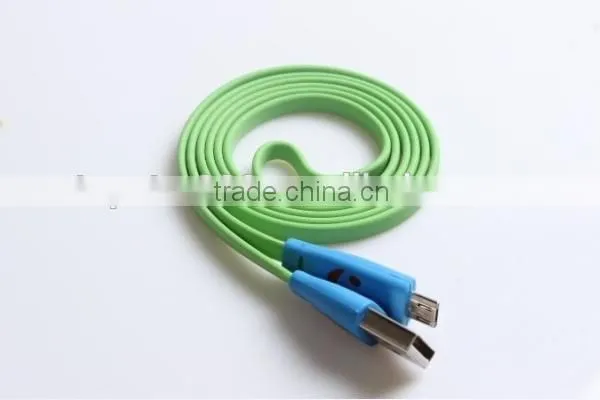2015 New Products Smile Face Usb Rope Data Charging Cable Used for Samaung and Other Android Smartphones photo-5