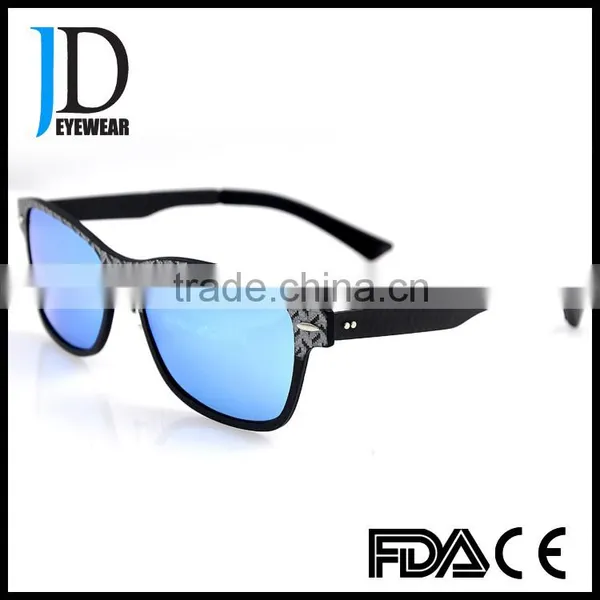 Custom Made Cool Men Women Square Carbon Fiber Sunglasses photo-2