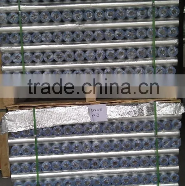 Reinforced Aluminium Foil Radiant Barrier Aluminium Foil Woven Fabric photo-5