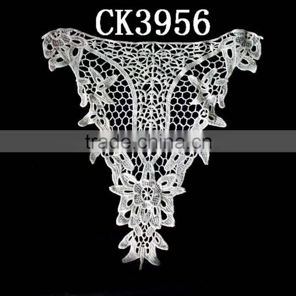 100% Cotton Fabric Fashion Embroidery Latest Women Collar Designs photo-4