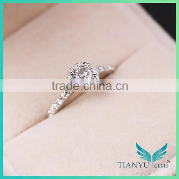 Jewelry Designs Moissanite Gold Band Rings, Moissanite vs Diamond in Lower Price photo-5