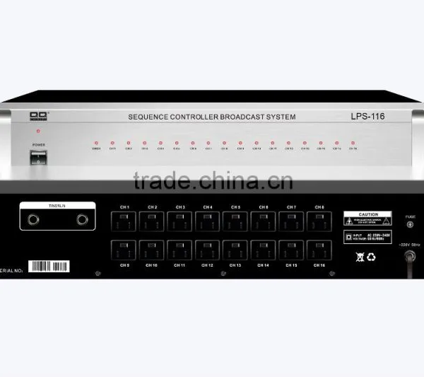 PA System 16 Channel Sound Card For Power Management Device photo-2