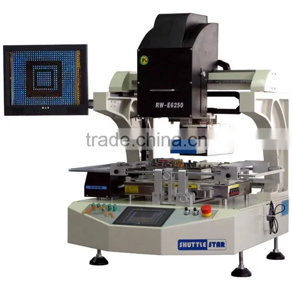 China Manufacturer Shuttle Star BGA Rework Station for Laptop Motherboard RW-E6250u, Repair Tool,reballing Kit,welding Machine photo-3