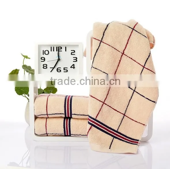 Yarn Dyed Microfiber Check Towel photo-5