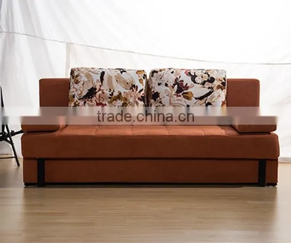 Factory Supply Modern Design Red Fabric Price of Sofa Cum Bed photo-4