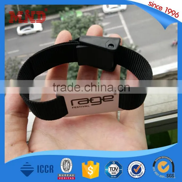 MDWW26 Adjustable RFID Woven Bracelet For Concert photo-4
