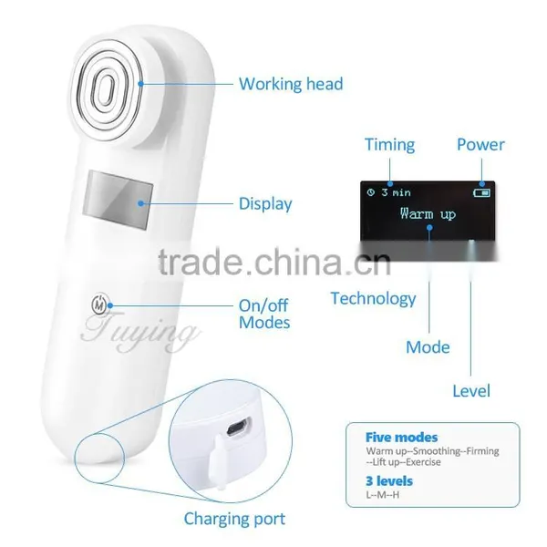 EMS + Vibration+RF Facial Beauty Device photo-3