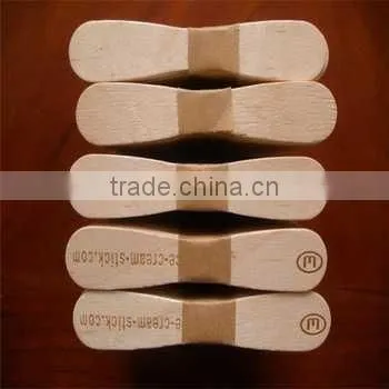 94*17/11*2mm Food Grade Wooden Ice Cream Spoon photo-2