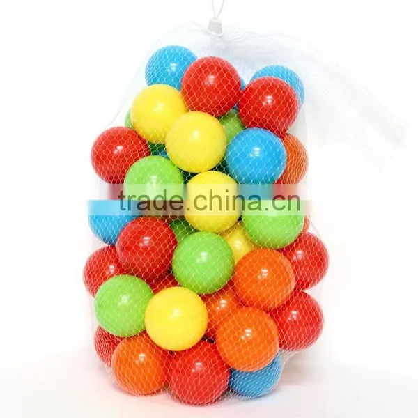 2015 Hot Sale High Quality Plastic Play Balls for Children With Polybags Package photo-3